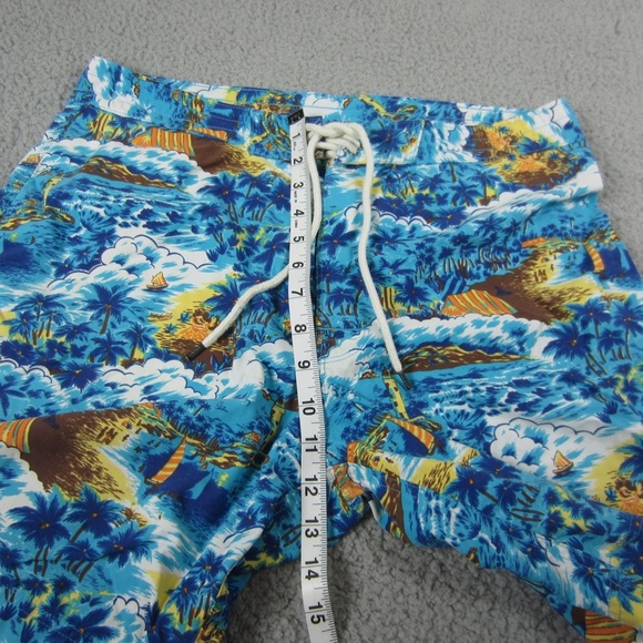 Brooks Brothers Red Fleece Swim Trunks mens W34 Island hawaii Paradise vacation - Picture 10 of 13